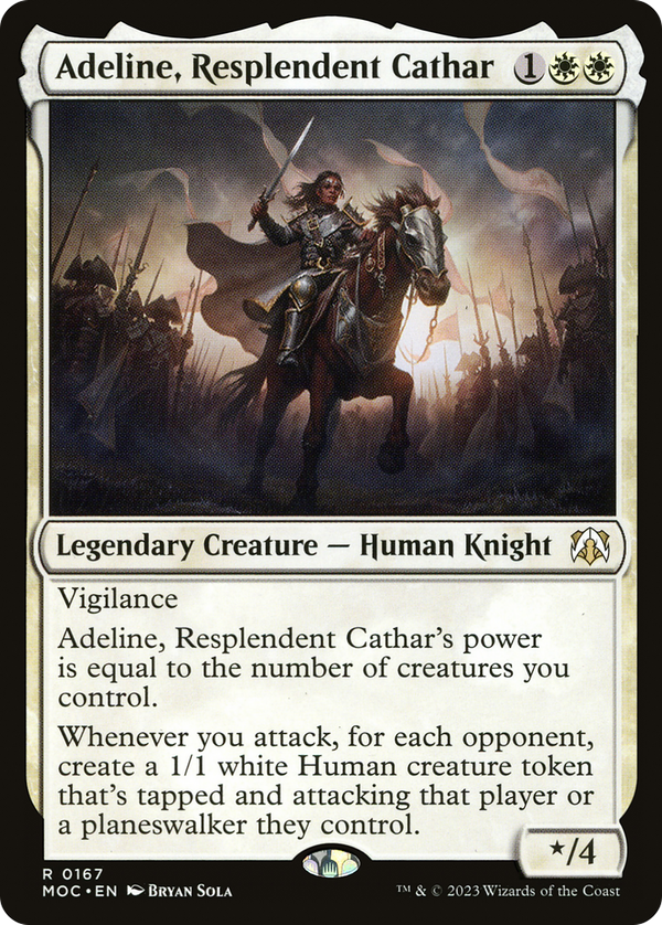 Adeline, Resplendent Cathar (moc)