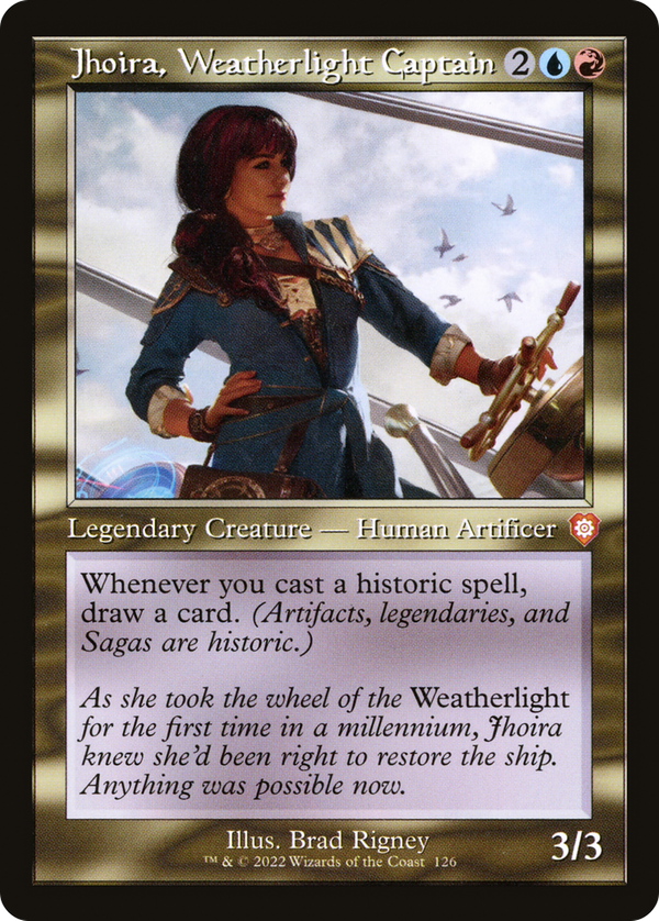 Jhoira, Weatherlight Captain (brc)