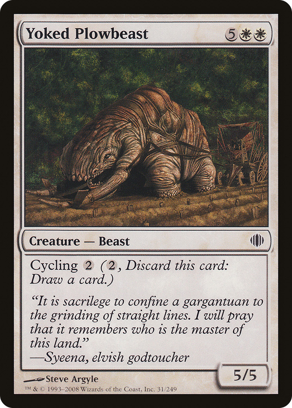 Yoked Plowbeast (ala)