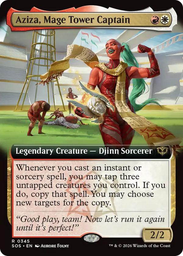 Aziza, Mage Tower Captain (sos)