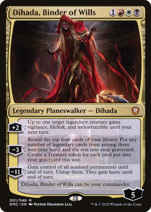 Dihada, Binder of Wills (dmc)