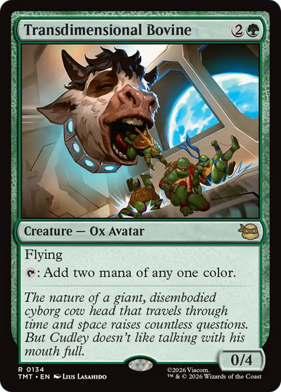 Transdimensional Bovine