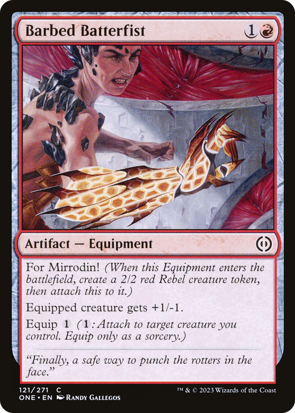 Barbed Batterfist (one)