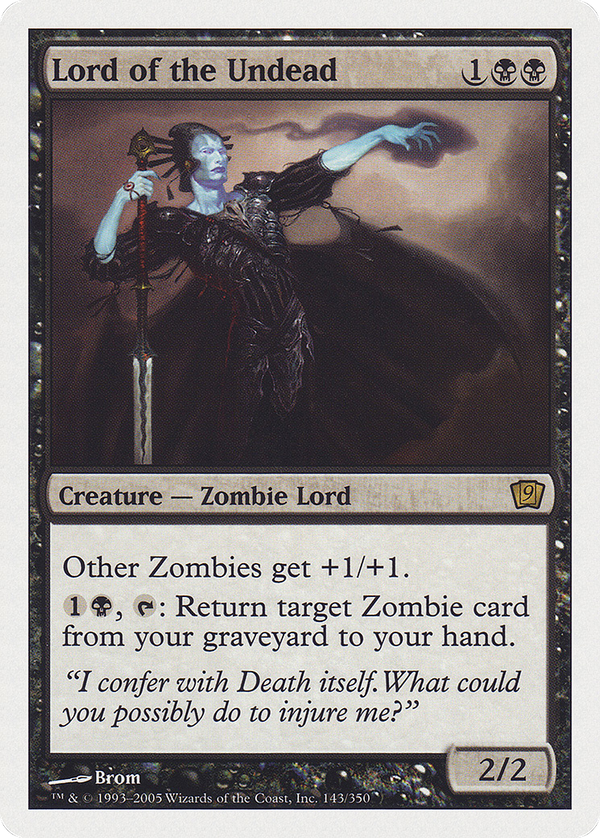 Lord of the Undead (9ed)