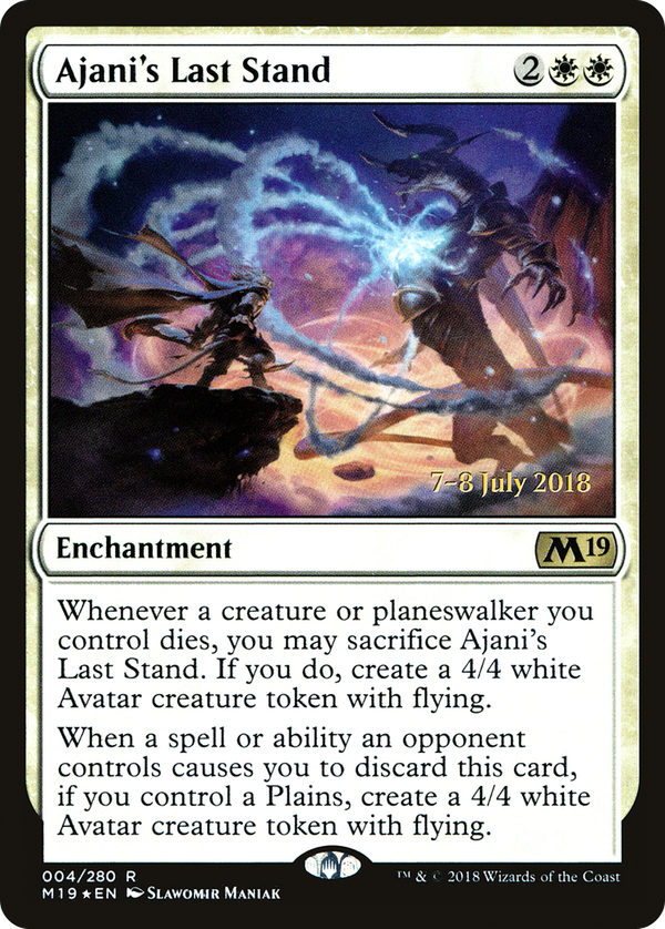 Ajani's Last Stand (pm19)