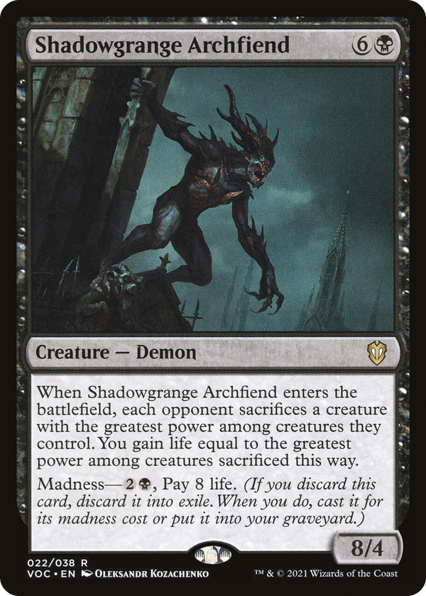 Shadowgrange Archfiend (voc)