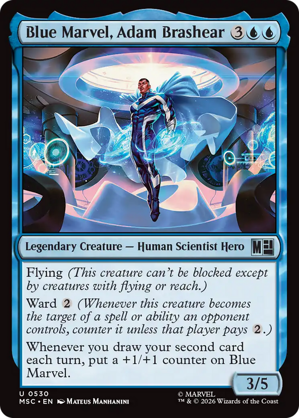 Blue Marvel, Adam Brashear (msc)