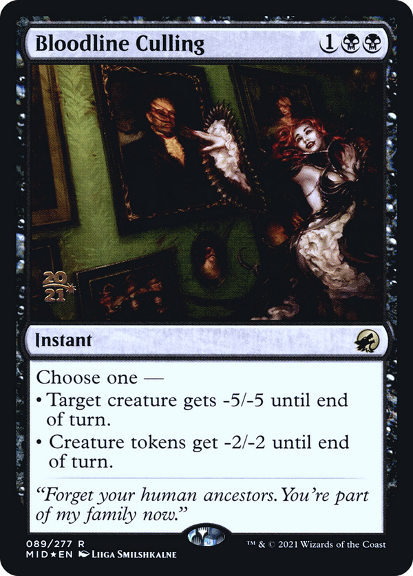 Bloodline Culling (pmid)