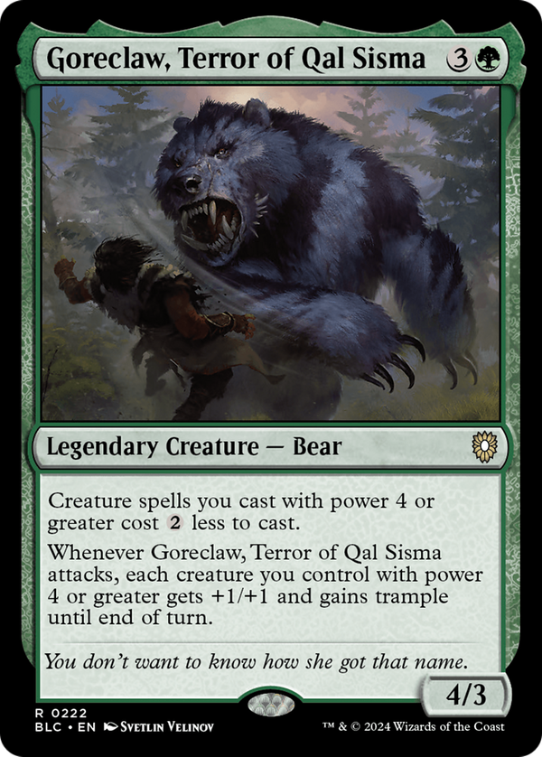 Goreclaw, Terror of Qal Sisma (blc)