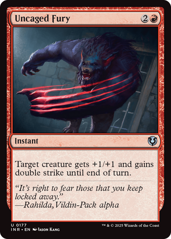 Uncaged Fury (inr)