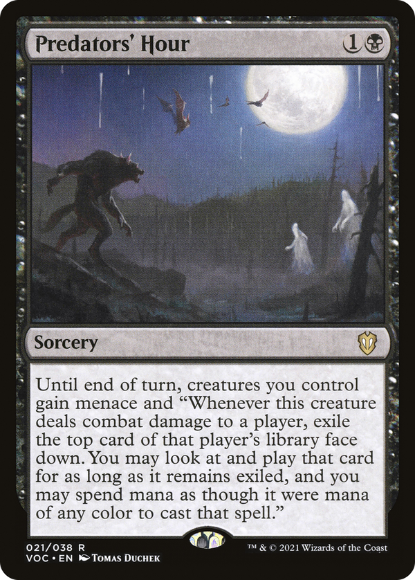 Predators' Hour (voc)