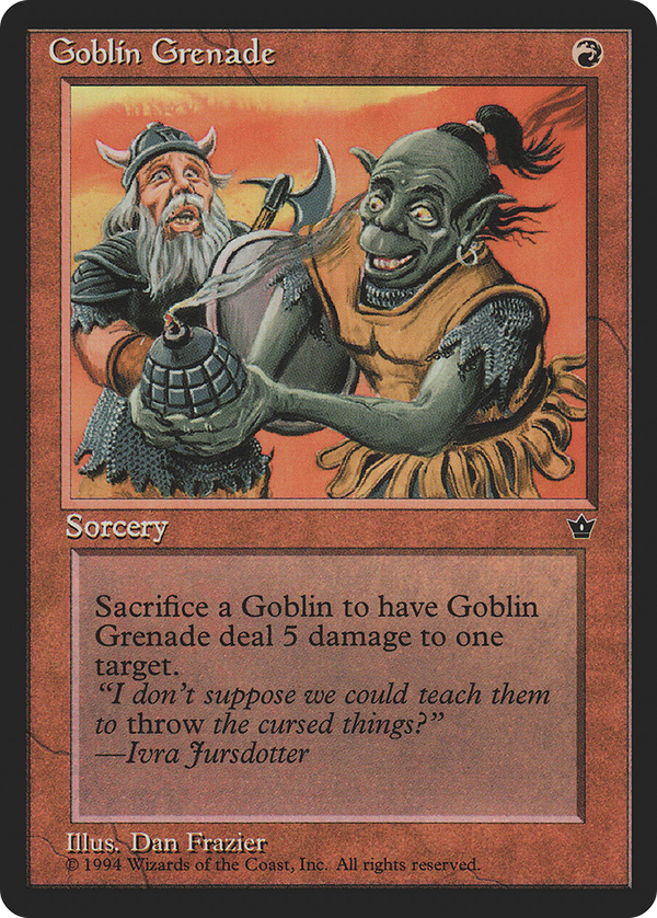 Goblin Grenade (fem)