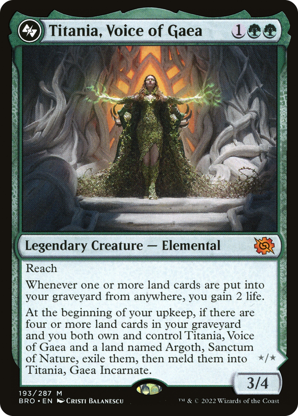 Titania, Voice of Gaea (bro)