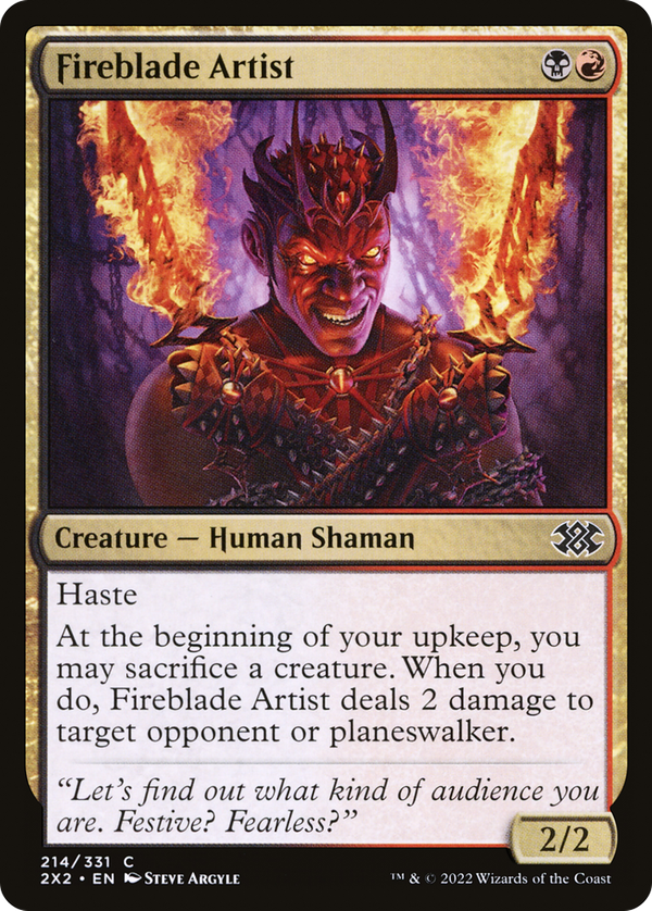 Fireblade Artist (2x2)