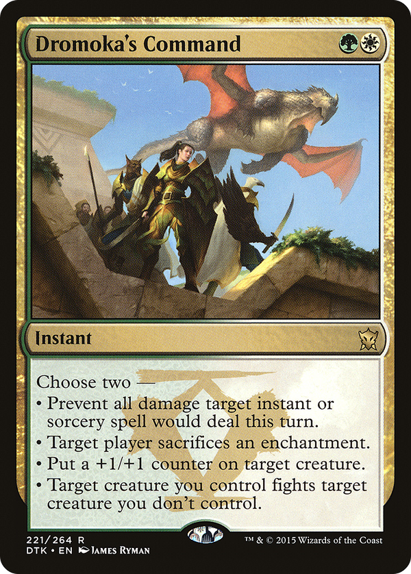 Dromoka's Command (dtk)