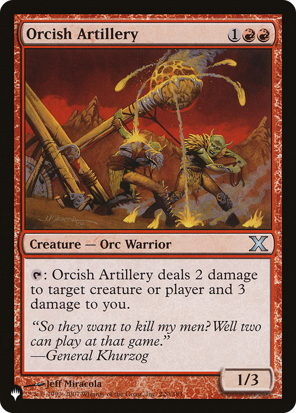 Orcish Artillery (plst)