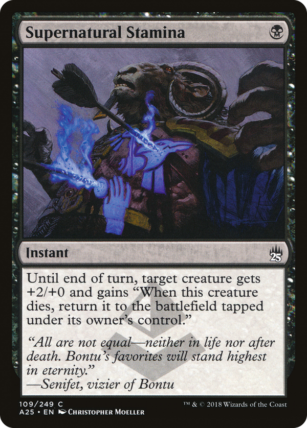 Supernatural Stamina (a25)