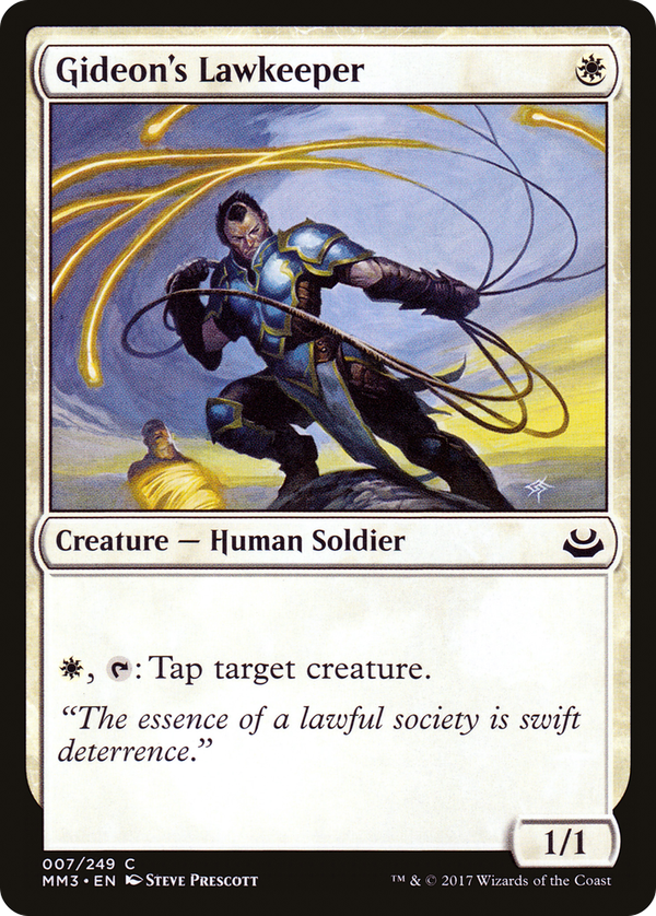 Gideon's Lawkeeper (mm3)