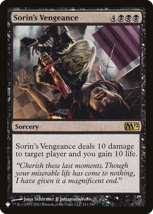 Sorin's Vengeance (plst)
