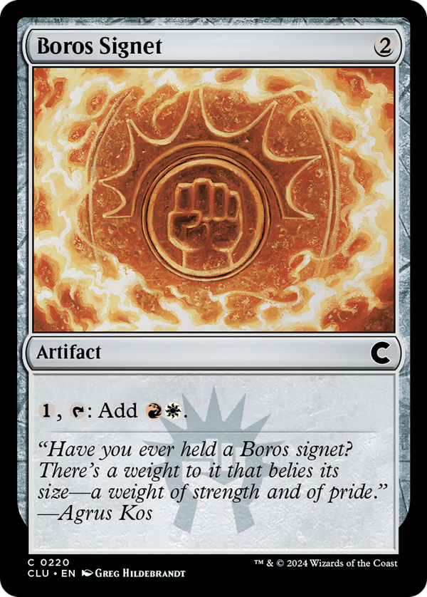 Boros Signet (clu)