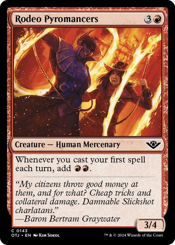 Rodeo Pyromancers (otj)