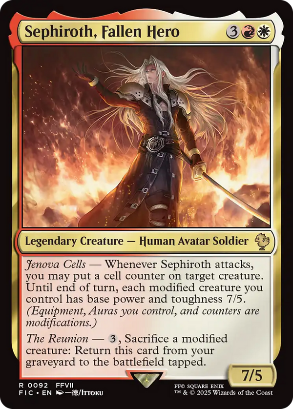 Sephiroth, Fallen Hero (fic)