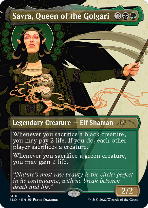 Savra, Queen of the Golgari (sld)
