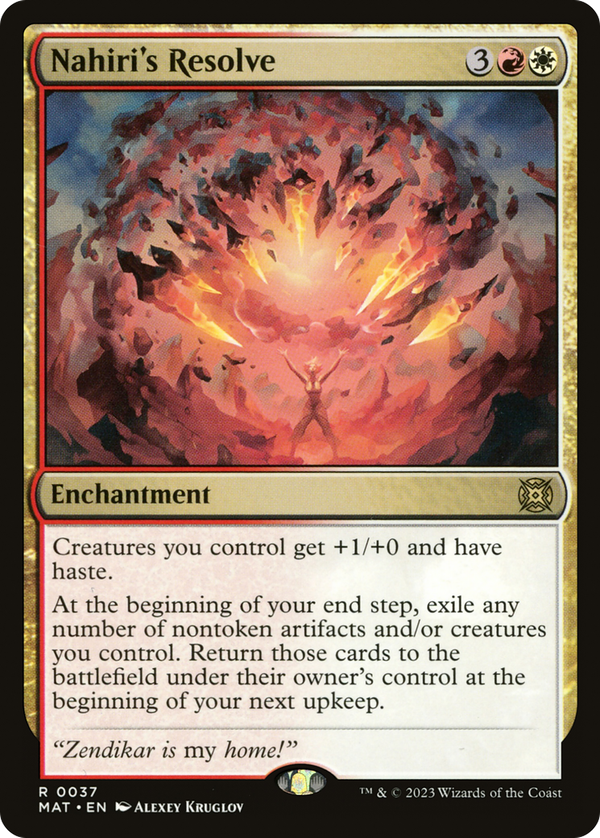 Nahiri's Resolve (mat)