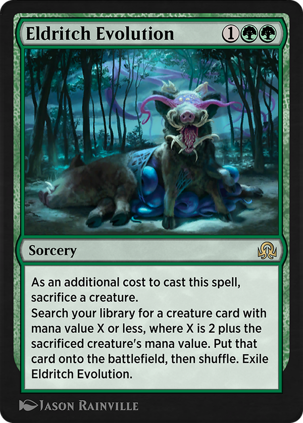 Eldritch Evolution (sir)