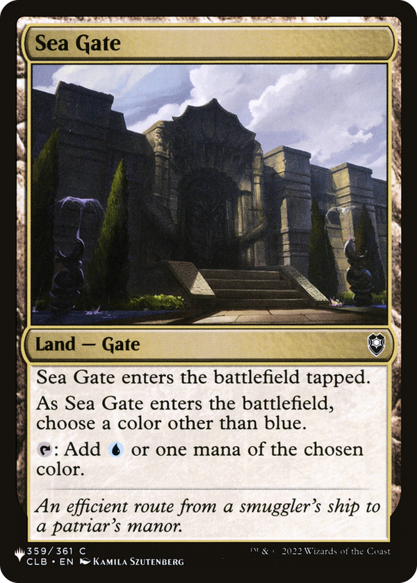 Sea Gate (plst)