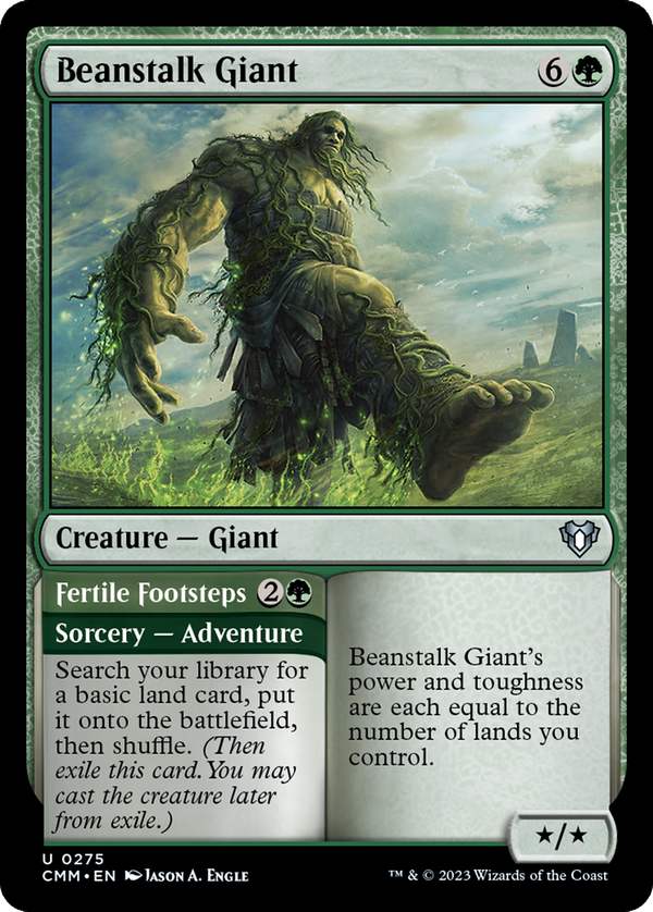 Beanstalk Giant // Fertile Footsteps (cmm)