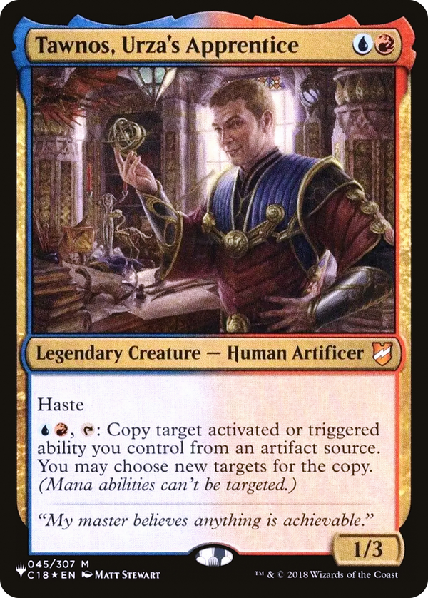 Tawnos, Urza's Apprentice (plst)