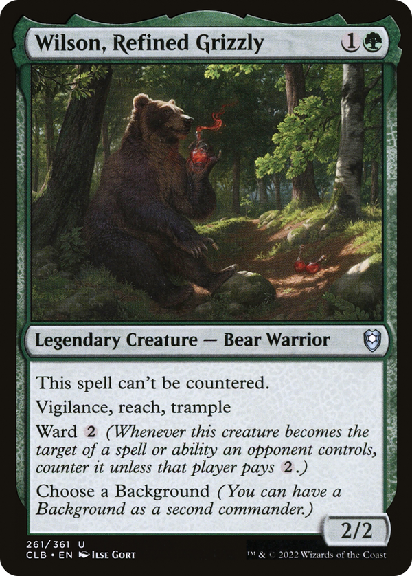 Wilson, Refined Grizzly (clb)