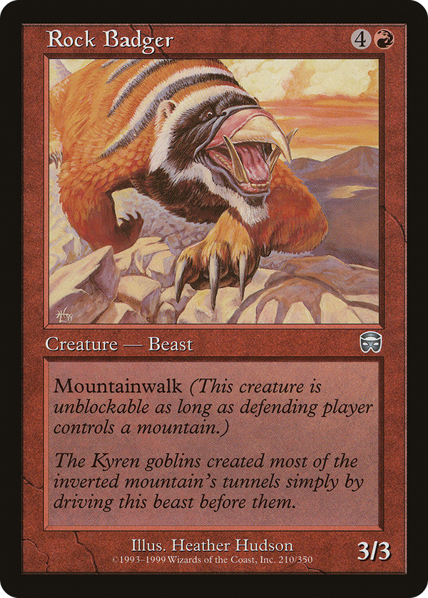 Rock Badger (mmq)