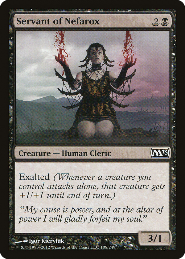 Servant of Nefarox (m13)