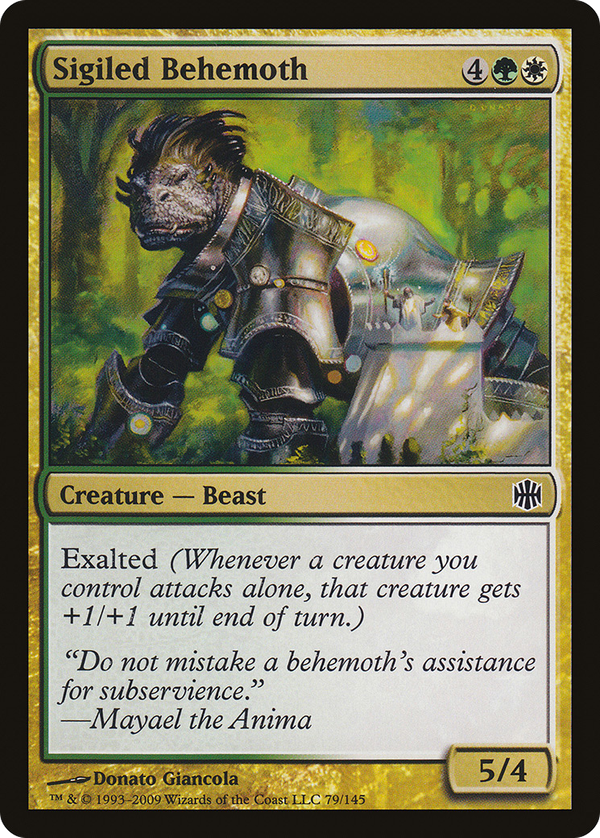 Sigiled Behemoth (arb)