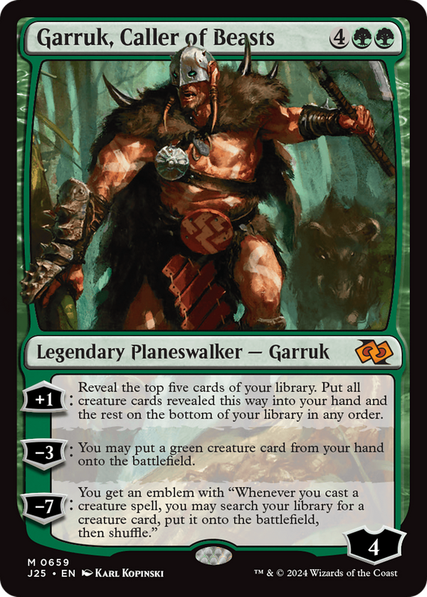 Garruk, Caller of Beasts (j25)