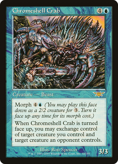 Chromeshell Crab