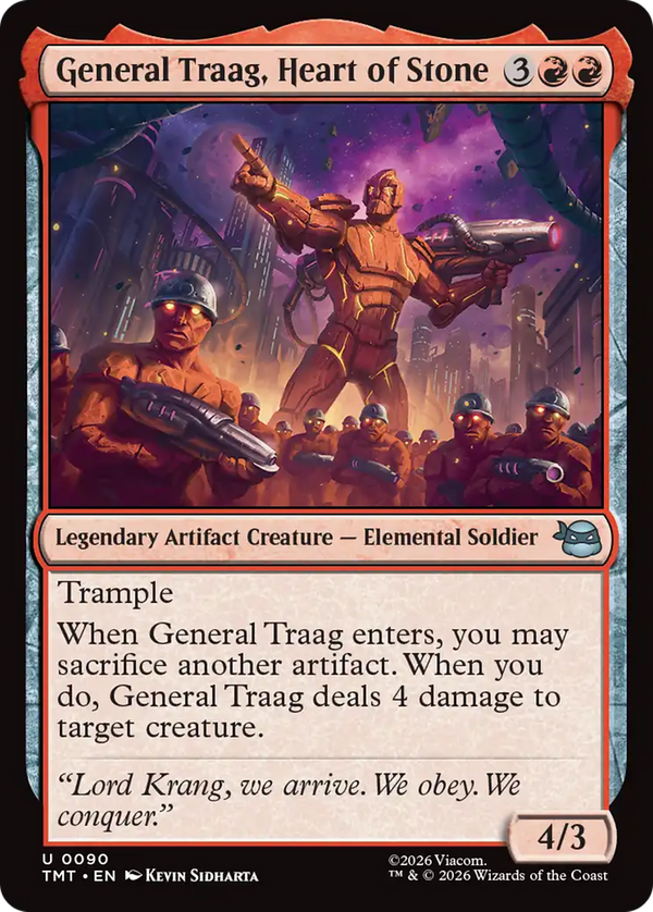 General Traag, Heart of Stone (tmt)