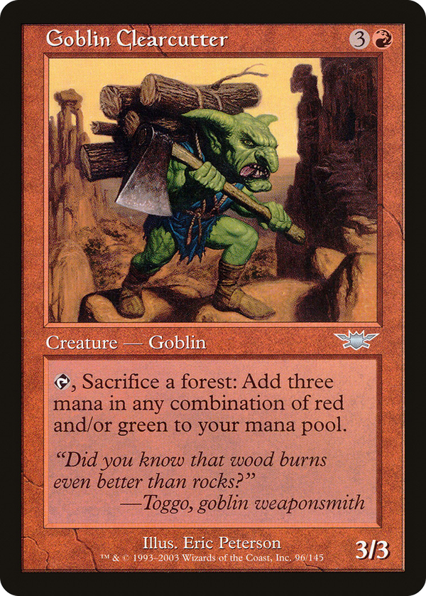 Goblin Clearcutter (lgn)