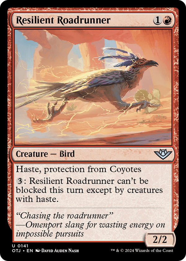 Resilient Roadrunner (otj)