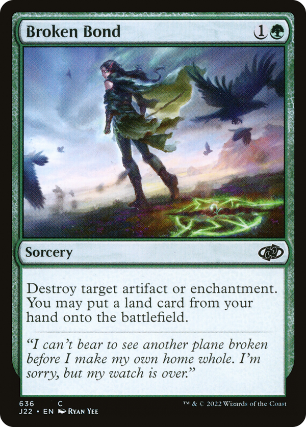 Broken Bond (j22)