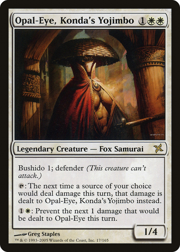 Opal-Eye, Konda's Yojimbo (bok)
