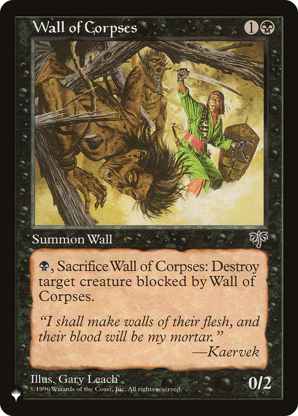 Wall of Corpses (plst)