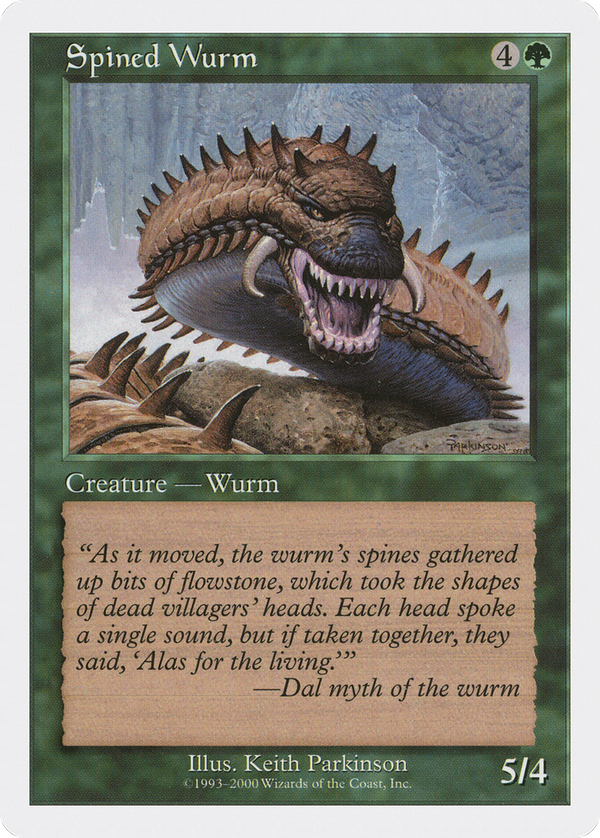 Spined Wurm (pmei)