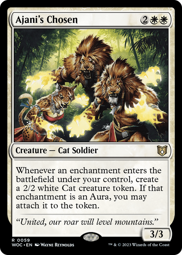 Ajani's Chosen (woc)