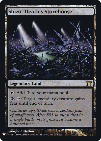 Shizo, Death's Storehouse