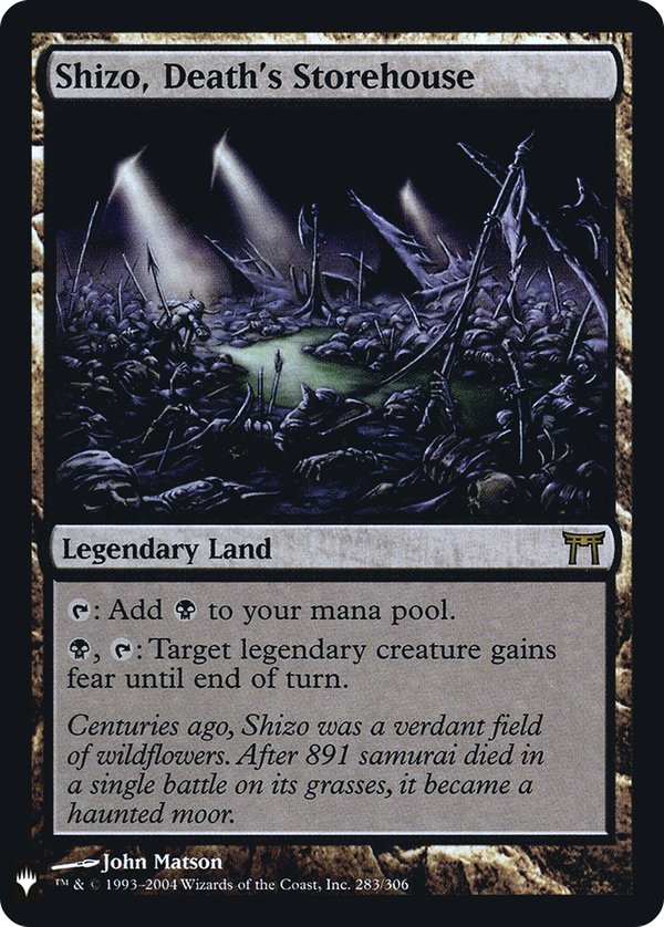 Shizo, Death's Storehouse (plst)