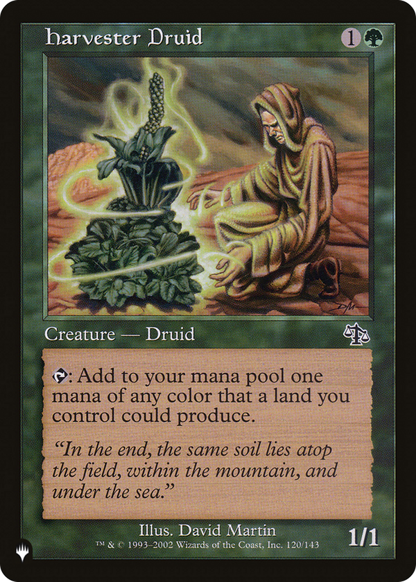 Harvester Druid (plst)
