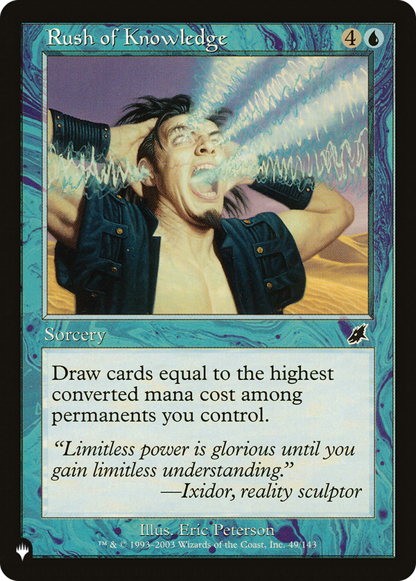 Rush of Knowledge (plst)